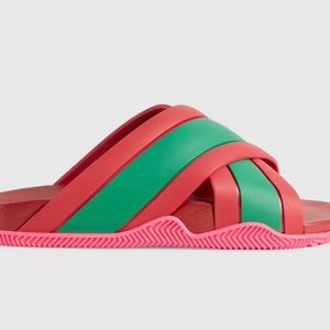 Gucci Womens Slode Web Sandal